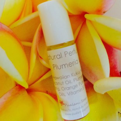 2 Samples Natural Perfume Oil with Pure Essential Oils Hawaiian Kukui Nut and Coconut Oil Base