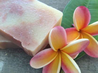 Hawaiian Plumeria Beauty Bar with Pure Plumeria Essence 4oz